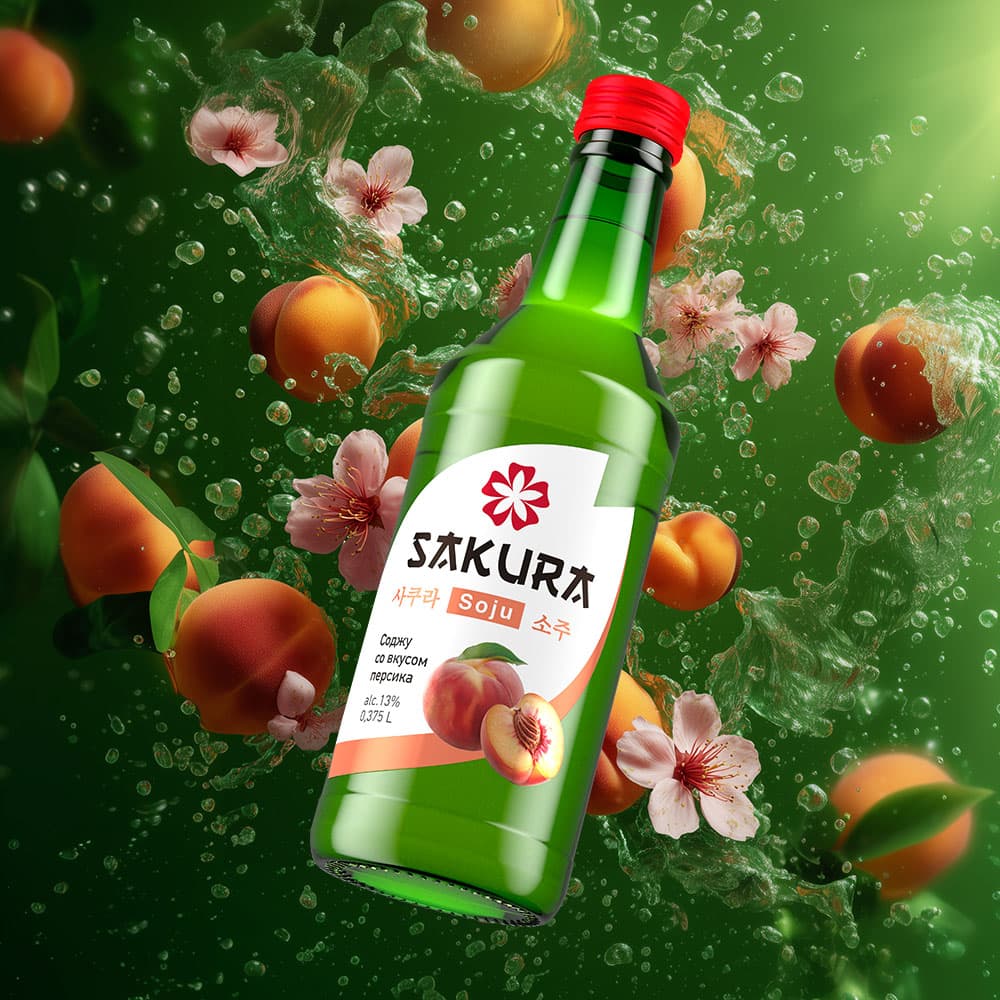 SAKURA Soju “Peach”